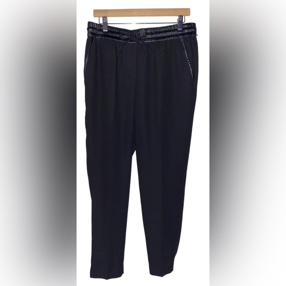 Ann Taylor Drawstring Pull On Trouser Pant Women 8 Casual‎ Career Work Office - Picture 1 of 8